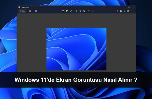 Windows 11'de Ekran Görüntüsü Nasıl Alınır ?