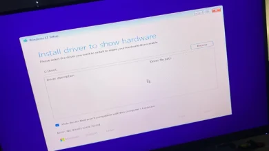 Windows 11 Kurulumu Sırasında 'Hiçbir Sürücü Bulunamadı' Hatası