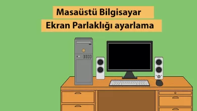 Masaüstü bilgisayar ekran parlaklığı ayarlama