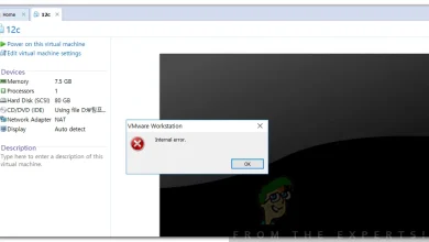 VMware NAT Hizmeti beklenmedik şekilde sonlandırıldı, Olay Kimliği 7031