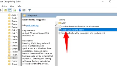 Windows 11/10da Kaynak Yolu Çok Uzun Hatası
